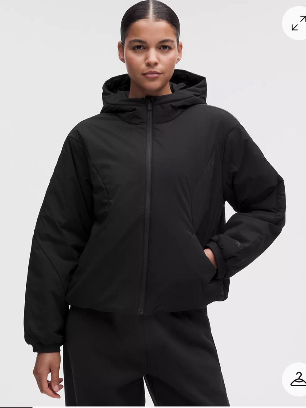 Lululemon Water-Resistant Insulated Hooded Jacket